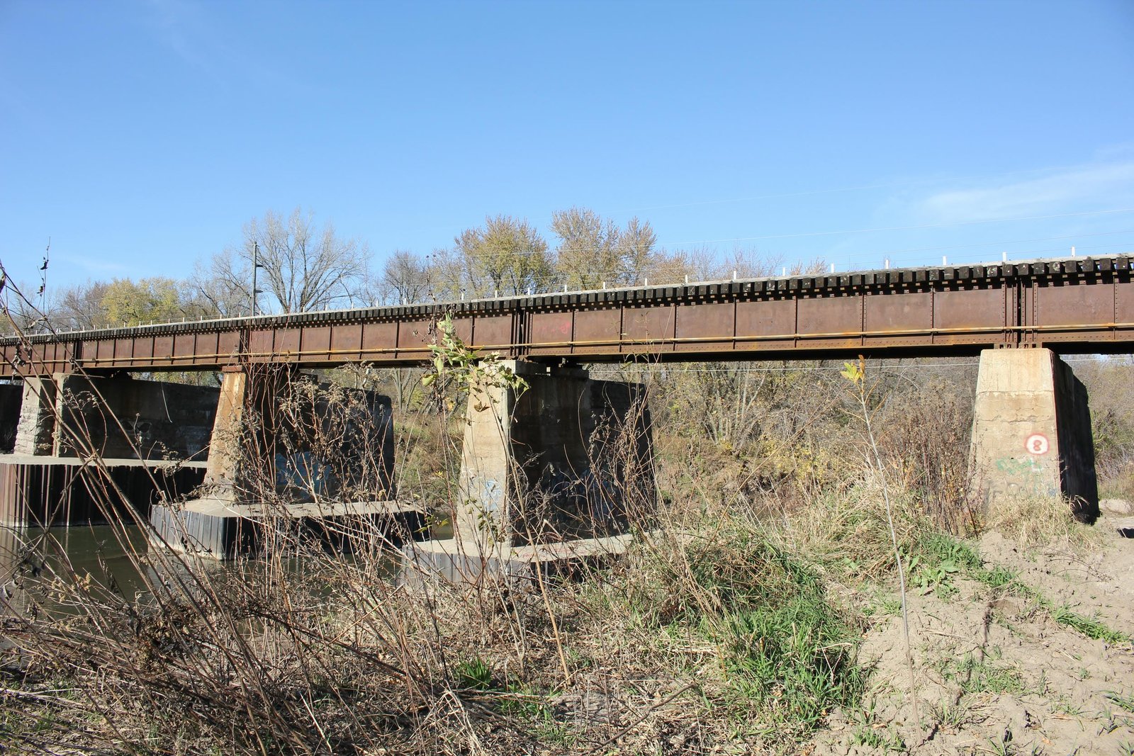 Spans #2 (right) through #4 (left)